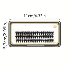 50D Thick Self Grafted Faux Mink Cluster False Eyelashes