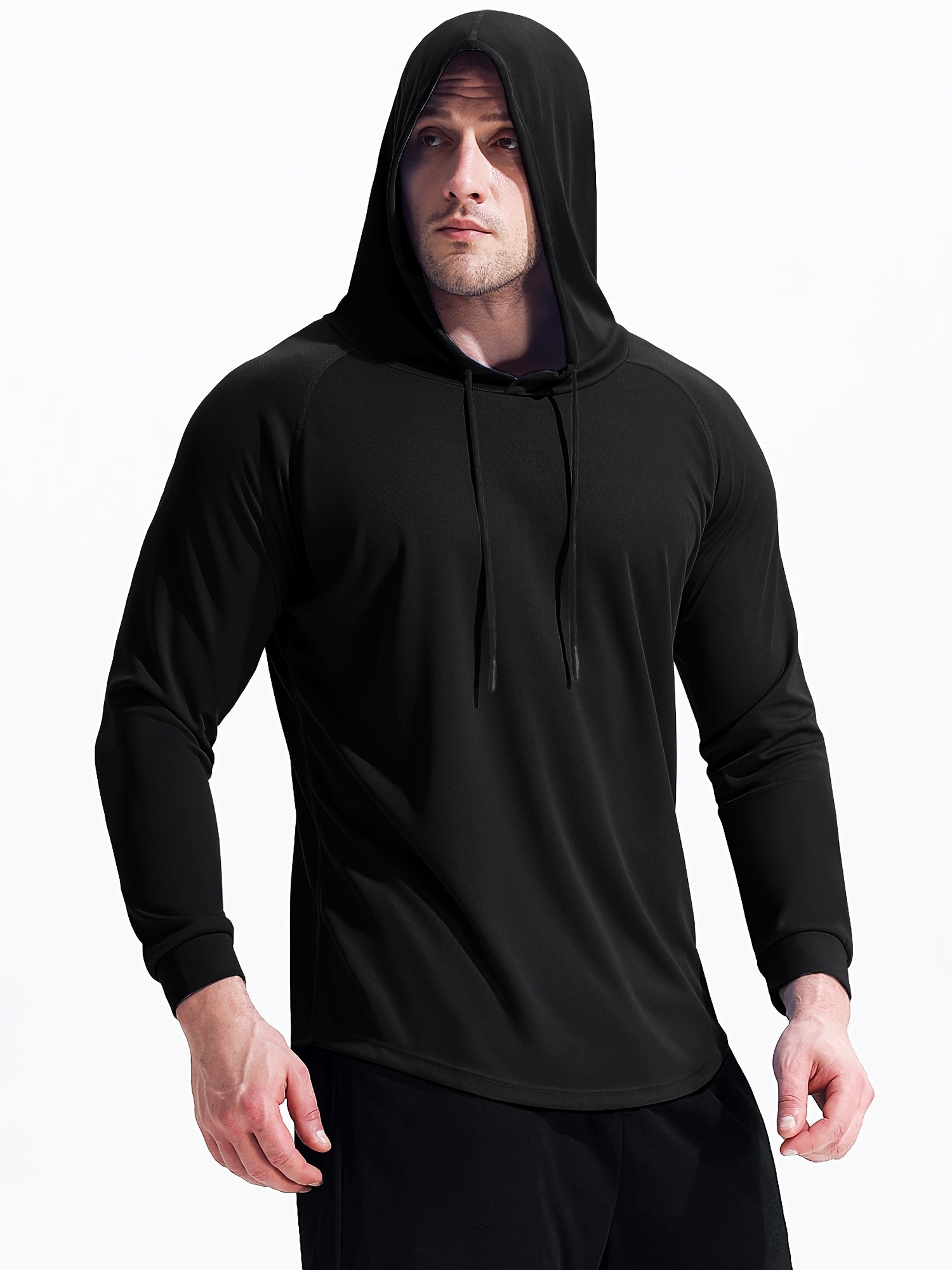 Men's Loose Sports Hoodie Fast Dry Hooded Sweater