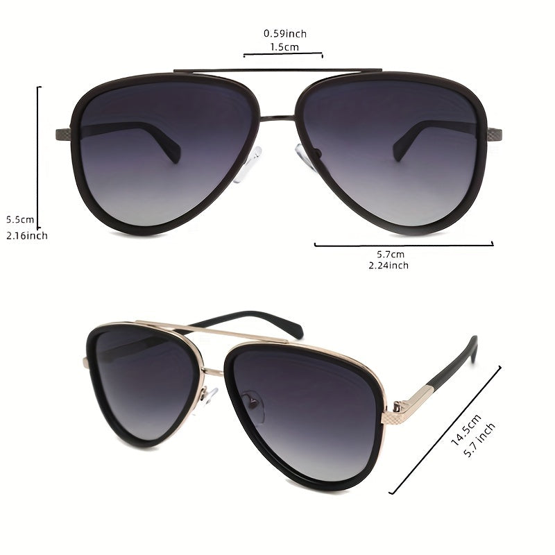 Men's Vintage Polarized Sunglasses CR39 Eyewear