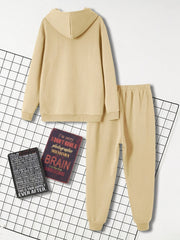 Toddler Bee Pattern Outfit 2pcs Hoodie & Sweatpants Set