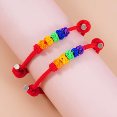 Rainbow Pineapple Knot Gay Couple LGBT Love Heart Bra