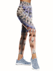 Printed Yoga Pants High Waist Fitness Leggings