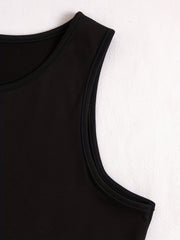 Women's Sleeveless Crop Tank Top for Summer & Spring