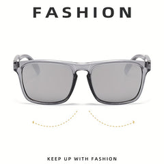 10 Colors Square Sunglasses Men's Sports Sun Glasses
