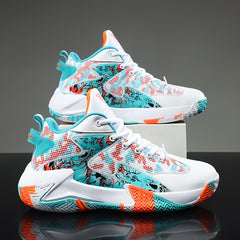 PLUS SIZE Men's Basketball Shoes Outdoor Athletic Training Anti Slip Sneakers