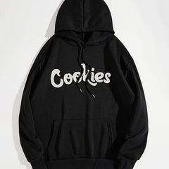 Women's Letter Print Hoodie with Pocket