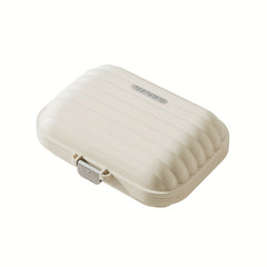 Mini Sealed Moisture-proof Pill Box Portable Jewelry Storage Box