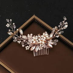 Pearl Bridal Hair Comb, Wedding Hair Accessory