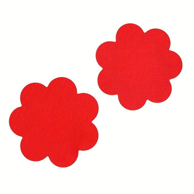 Self Adhesive Nipple Covers Flower Stick On Bra Strapless Invisible Lingerie
