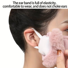 Cotton Winter Masks With Valve, Warm Mask With Goggles, PM2.5 Filter