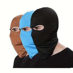 2 Hole Full Face Balaclava Mask Windproof Neck Warmer