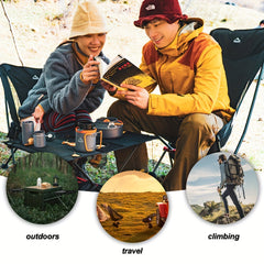 Widesea Foldable Stool For Camping Hiking Travel Outdoor Fishing