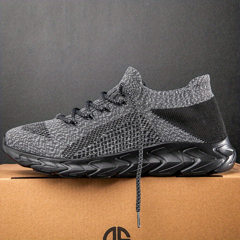 Men's Lace up Sneakers Athletic Shoes Lightweight Breathable