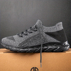 Men's Lace up Sneakers Athletic Shoes Lightweight Breathable