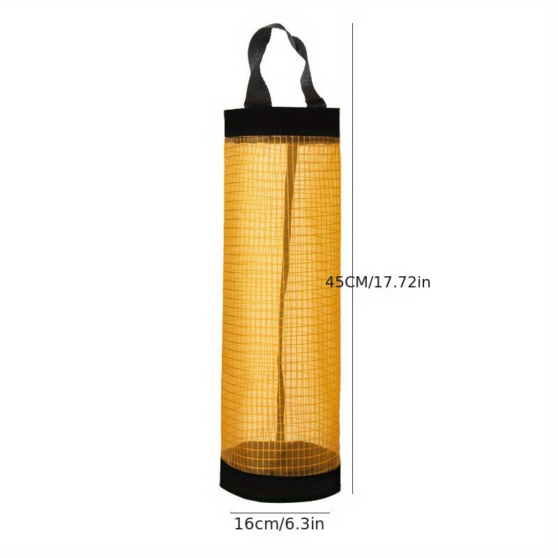 Hanging Garbage Bag Storage Holder Mesh Organizer