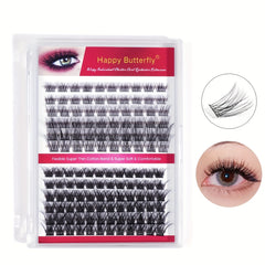 120 Clusters False Eyelashes 7 14mm Mixed DIY Segmented Eyelashes