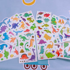 Waterproof Cartoon Dinosaur Temporary Tattoos