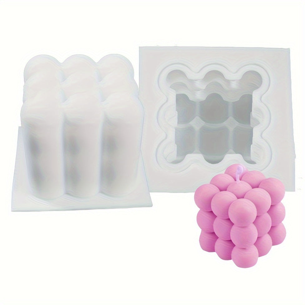 Bubble Candle Silicone Molds for Candle Making