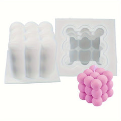 Bubble Candle Silicone Molds for Candle Making