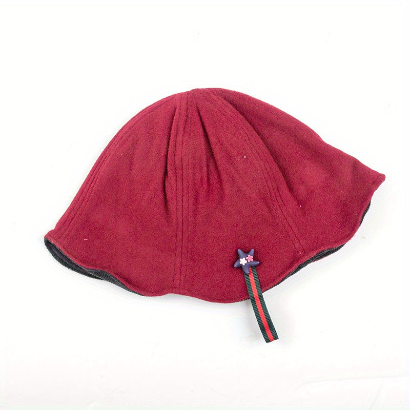 Casual Double-sided Bucket Hat for Kids
