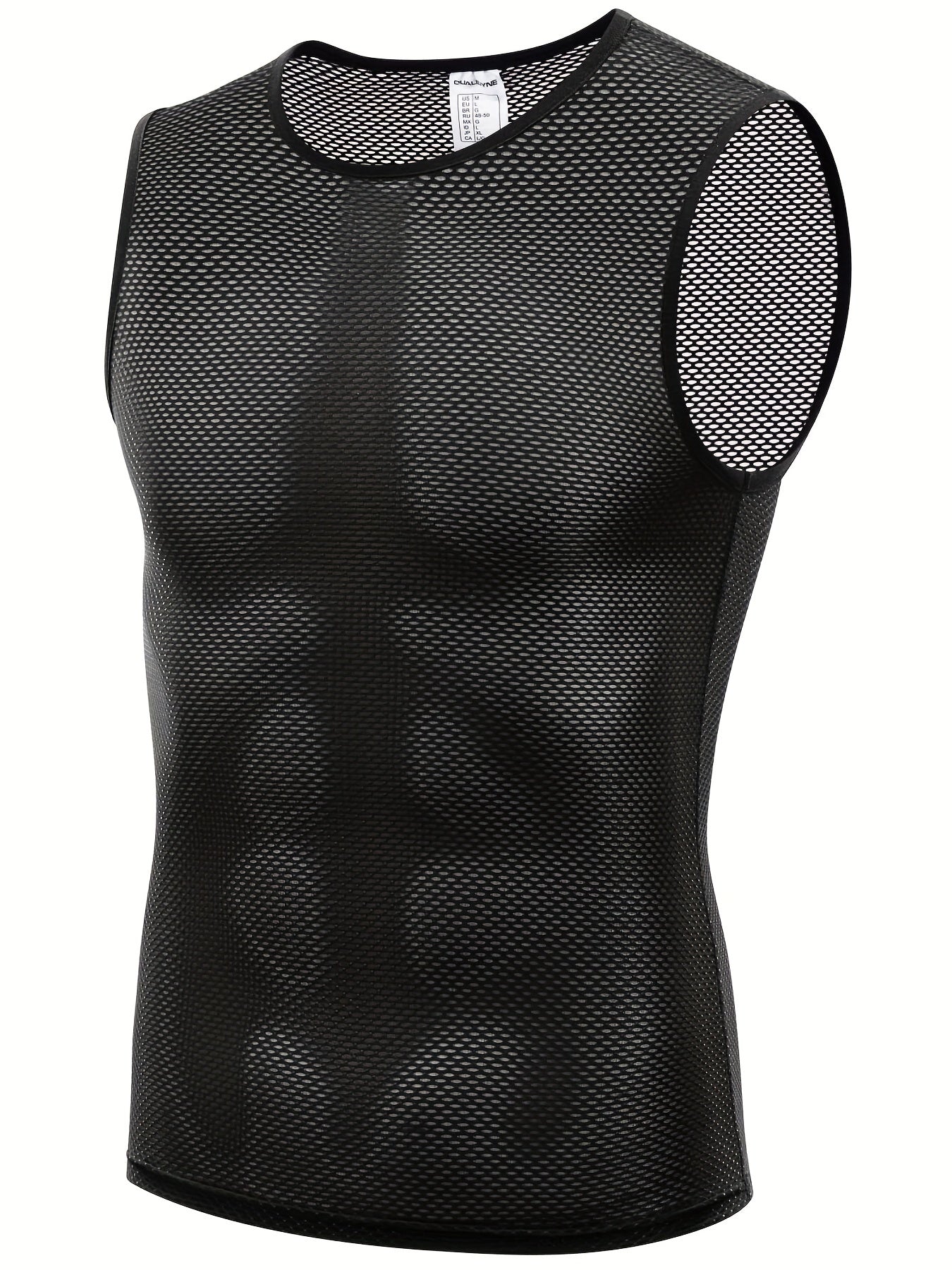 Men's Mesh Cycling Tank Top Quick Dry Sleeveless Shirt