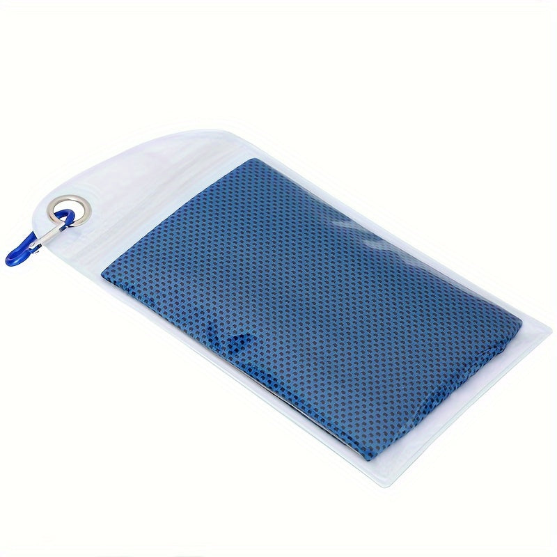 Solid Cooling Sports Towel Absorbent Quick Drying Towel for Outdoor Activities