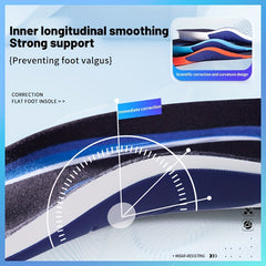 Orthopedic Sport Insoles Shock Absorption Deodorant Cushion Running Insoles