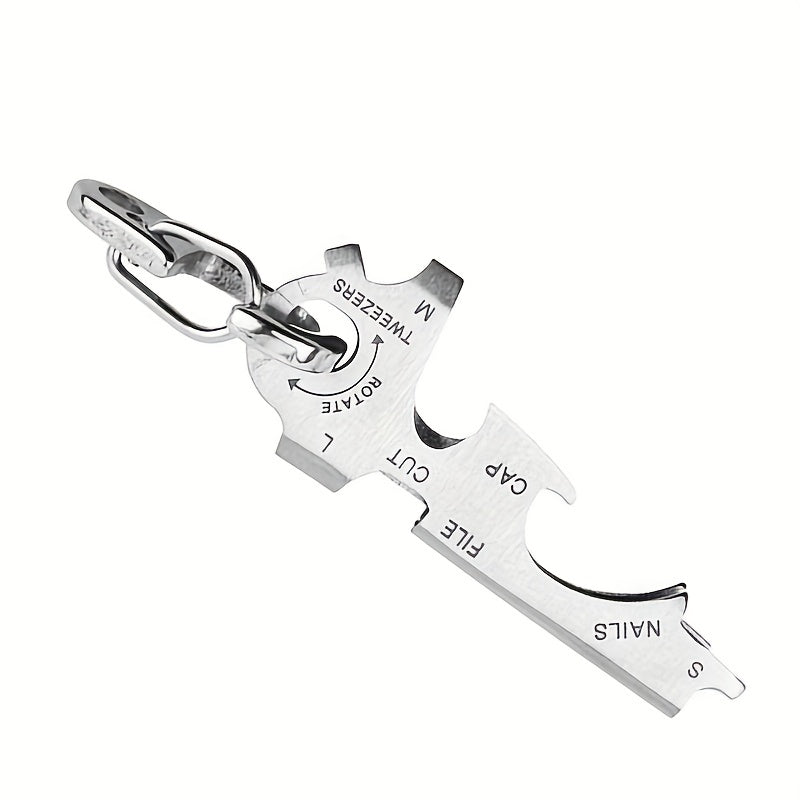 Adventure Carabiner Keychain with Bottle Opener