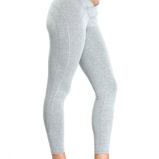 High Waisted Solid Yoga Leggings for Women