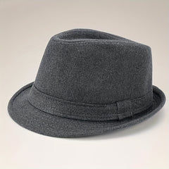 Versatile Sunshade Wide Brim Fedora Hat for Party Meeting