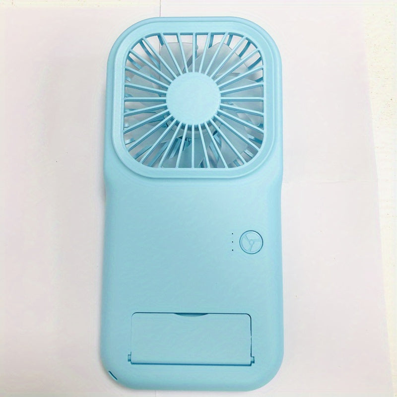 Mini USB Rechargeable Fan Portable Foldable Pocket Fan 3 Speeds