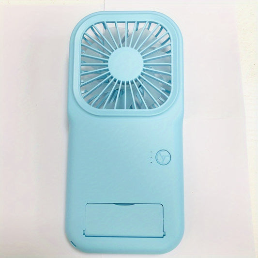 Mini USB Rechargeable Fan Portable Foldable Pocket Fan 3 Speeds