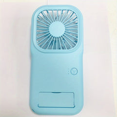 Mini USB Rechargeable Fan Portable Foldable Pocket Fan 3 Speeds