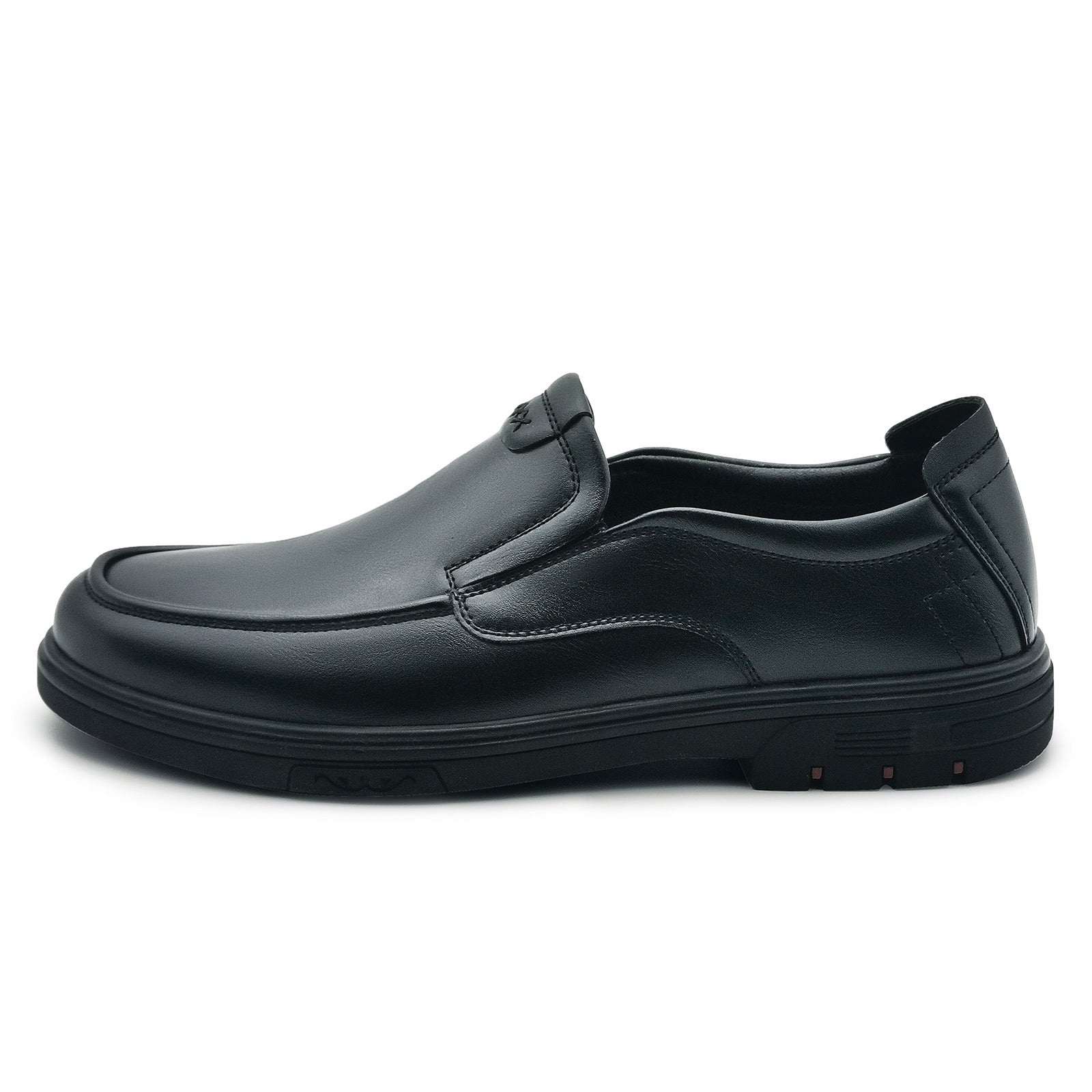 Men's Leather Slip-On Casual Shoes