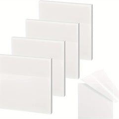 3x3 Clear Sticky Notes Waterproof Self Adhesive Translucent Sticky Note Pads