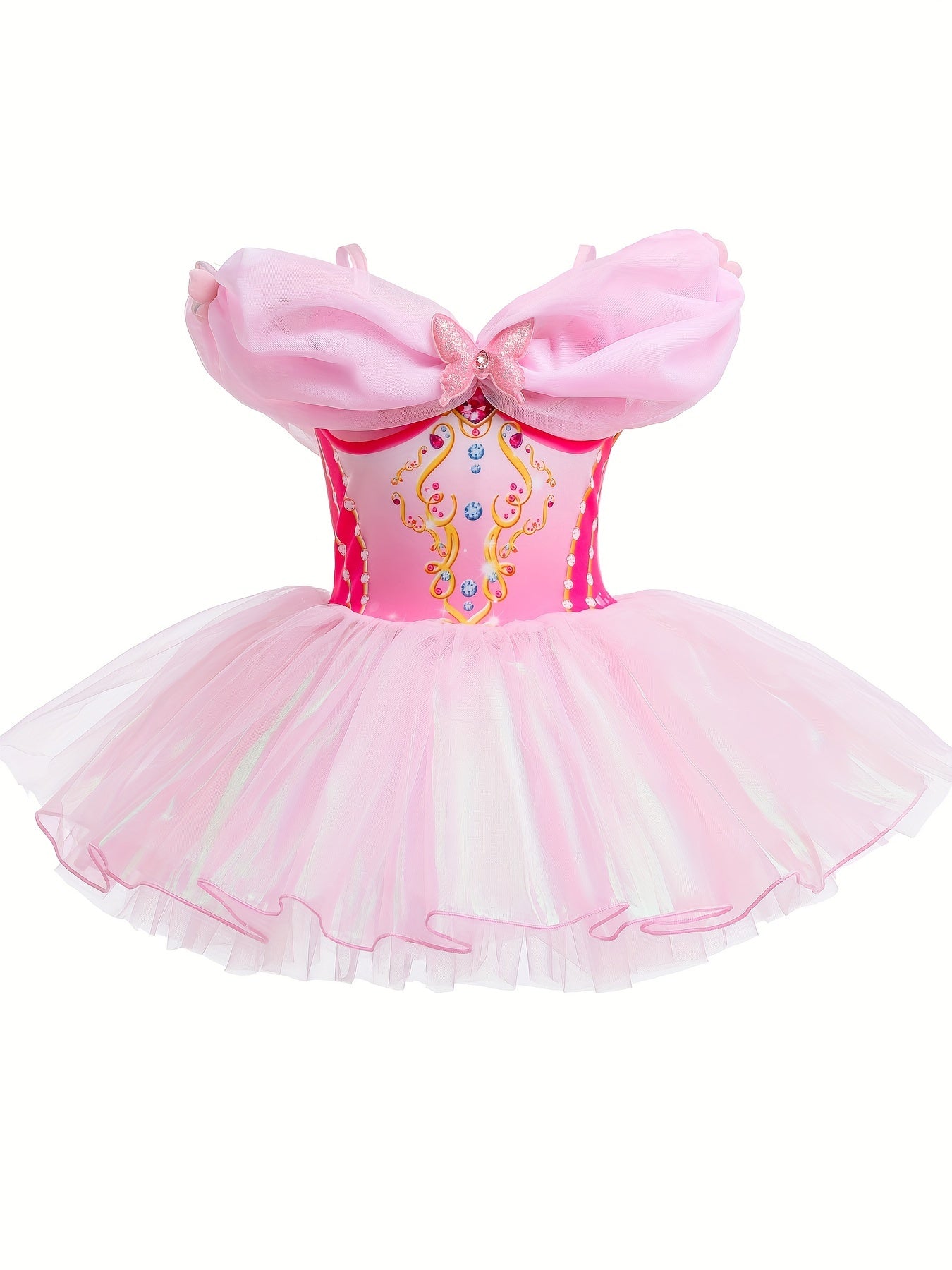 Princess Tutu Dress Girls Ballet Leotard Kids Clothes Gift