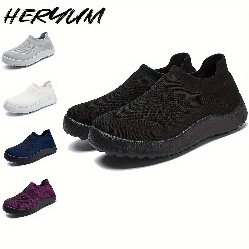 Comfortable Breathable Flying Woven Shoes Casual Outdoor Sneakers