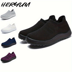 Comfortable Breathable Flying Woven Shoes Casual Outdoor Sneakers