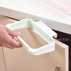 Portable Trash Bag Holder For Home Kitchen Cabinet Door Space Saving Hanging
