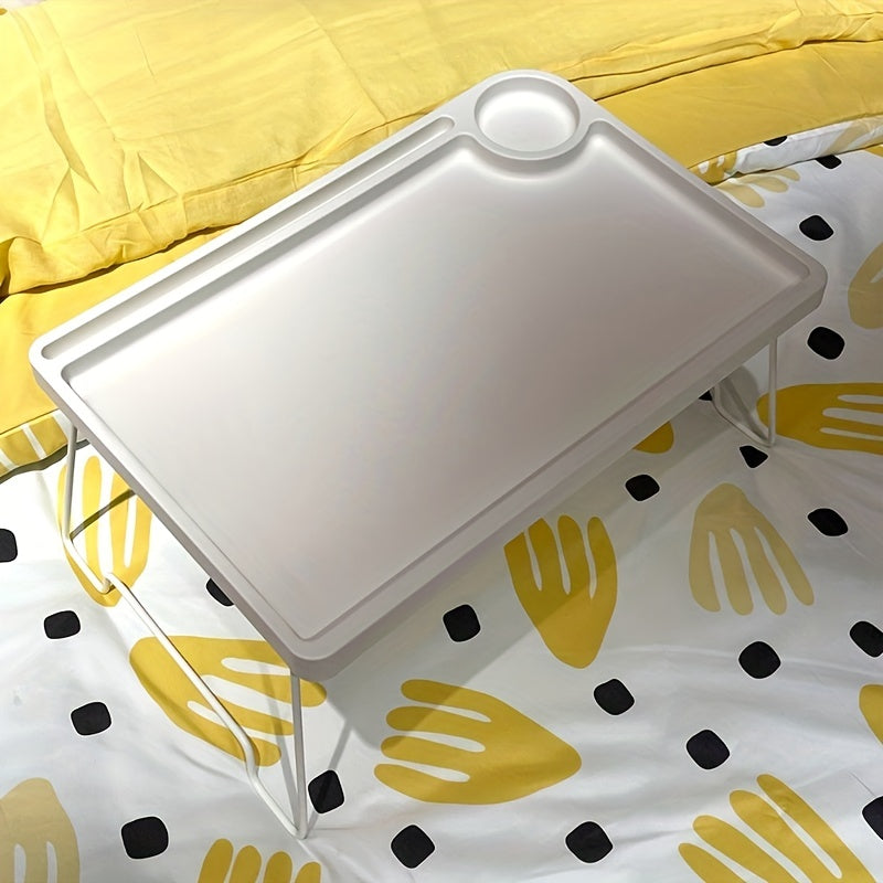 Foldable Bed Tray Table Breakfast Desk Sofa Bed Laptop Snack Tray