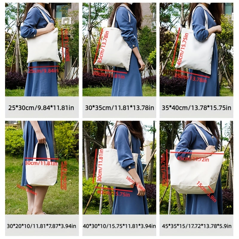 Economical Canvas Party Gift Tote Bag Wedding Birthday Decor Craft Bag