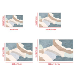 Irregular Art Family Decoration Carpet for Living Room Sofa Bedside