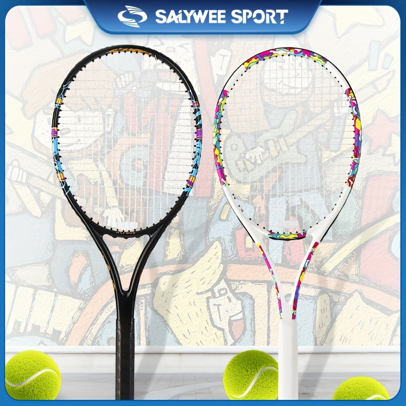 Carbon Fiber Tennis Racket for Indoor/Outdoor Play