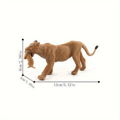 Realistic Lion Model Animal Model Toys Desktop Display Garden Display