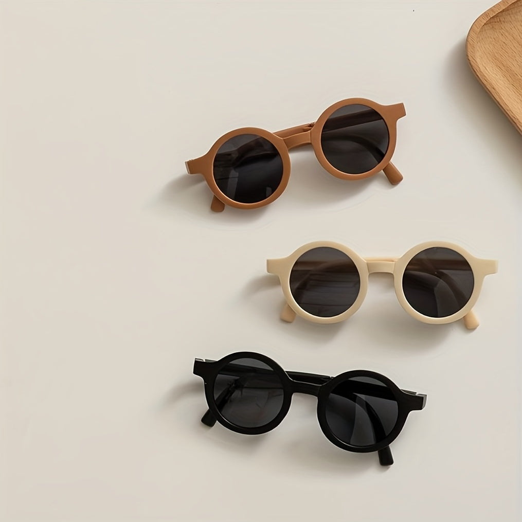 Girl's Vintage Sunglasses UV Protection Cartoon Sunshade Glasses For Kids