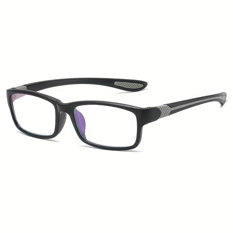 Sports Style Men's High-Def Reading Glasses with Case