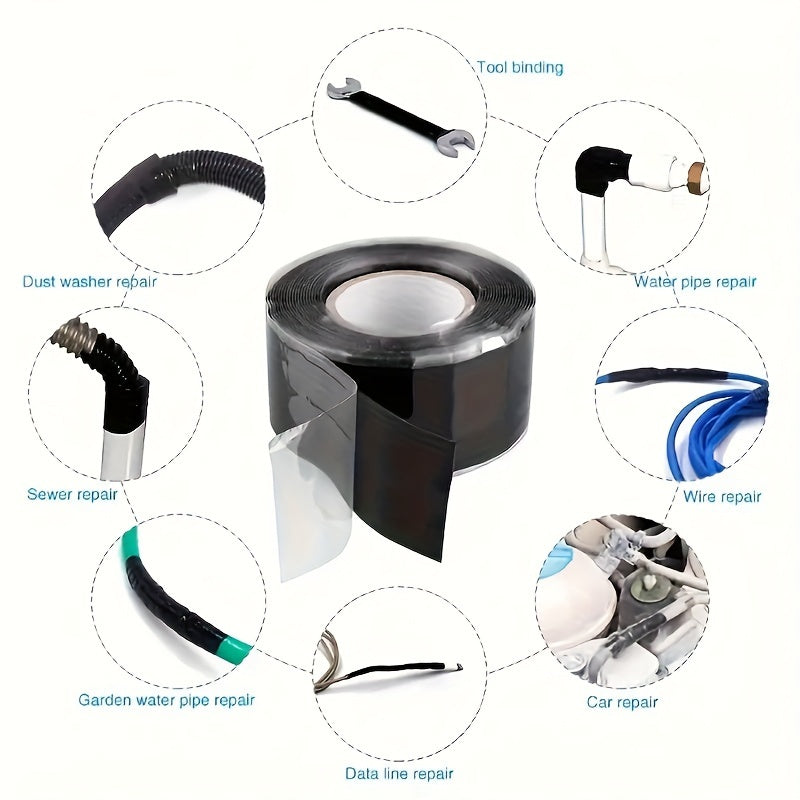 5m High Temp & Pressure Resistant Silicone Tape