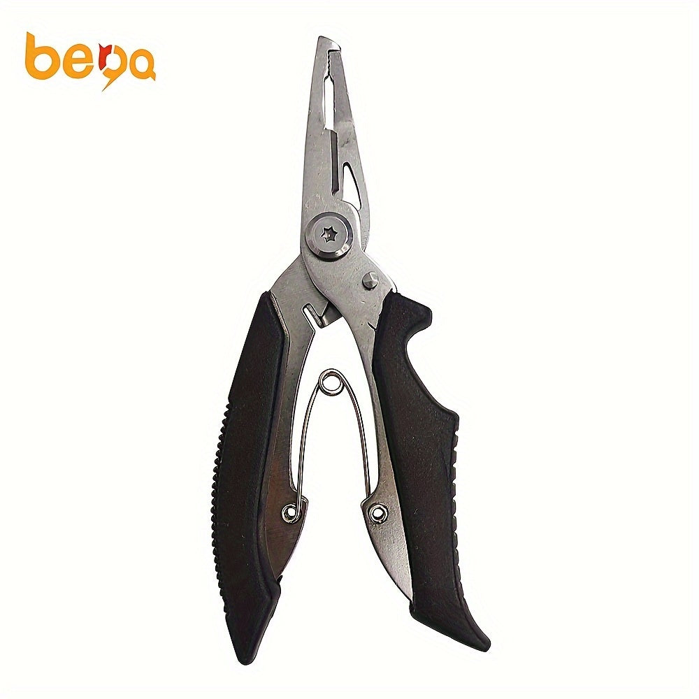 Red Stainless Steel Fishing Pliers Line Cutter