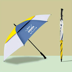 Golf Waterproof UV Protection Umbrella Double Layer Auto Open Large Size