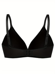 Seamless Solid T-shirt Bras Push-up Bra Women's Lingerie